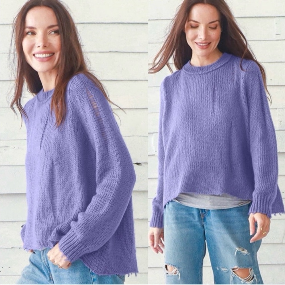 Wooden Ships Oliver Distressed Sweater X/S